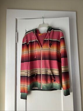 Aviator Nation Serape Hoodie in Adult Size Large Unisex